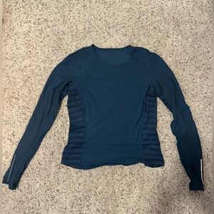 DARK BLUE LULULEMON LONG SLEEVE